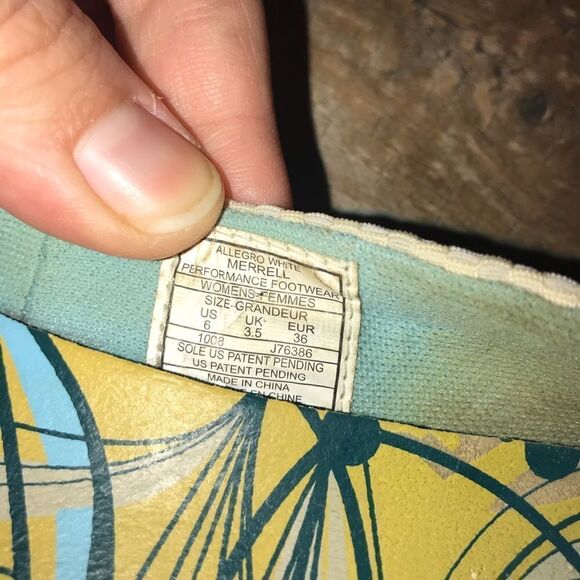 Merrell - Allegro White Ballet Flats (6) - Picture 5 of 6